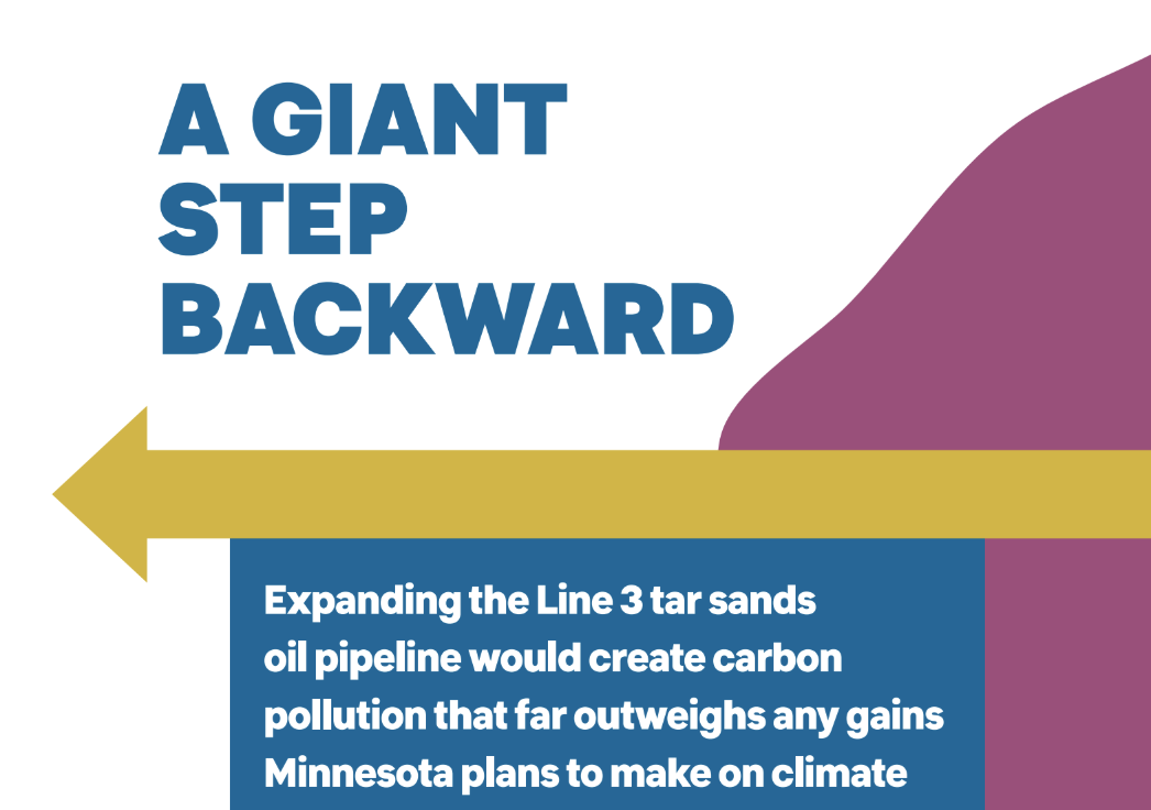 A Giant Step Backward: Carbon Impact of the Line 3 Pipeline