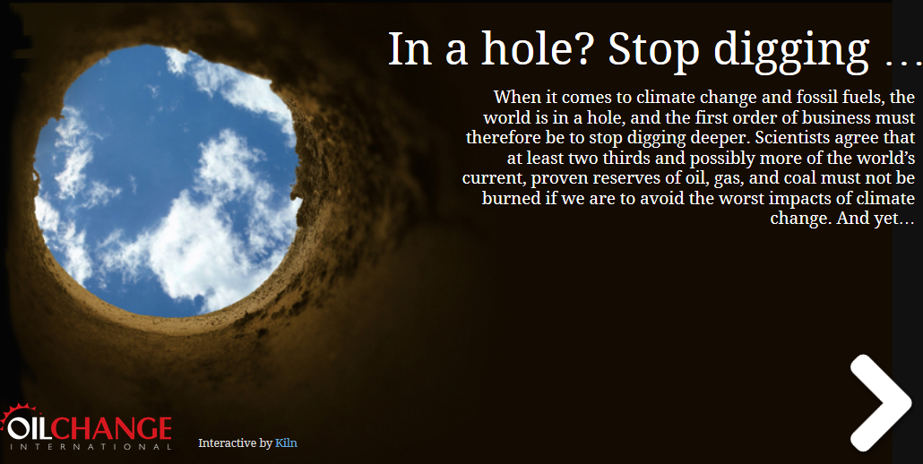 When in a Hole…