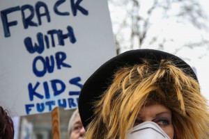 Vivienne Westwood Anti Fracking protest