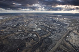 Syncrude Aurora Oil Sands Mine, Canada.