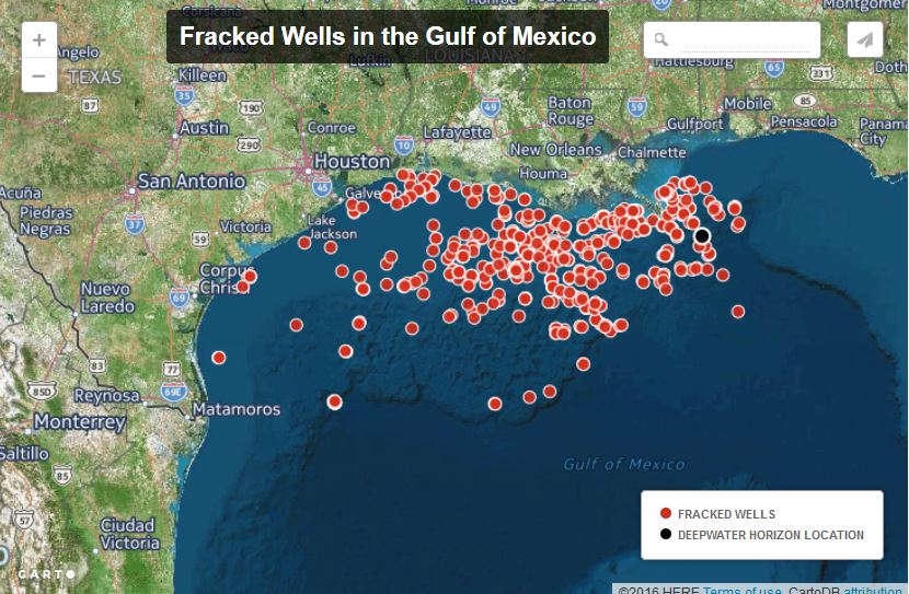 US Secretly Approves Hundreds of Offshore Fracking Wells
