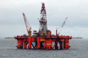 North Sea drilling rig. Credit: Erik Christensen