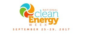 Screengrab of National Clean Energy Week website 