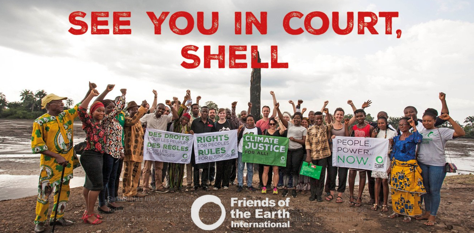 Ground-breaking Legal Case Launched Against Shell Over Climate