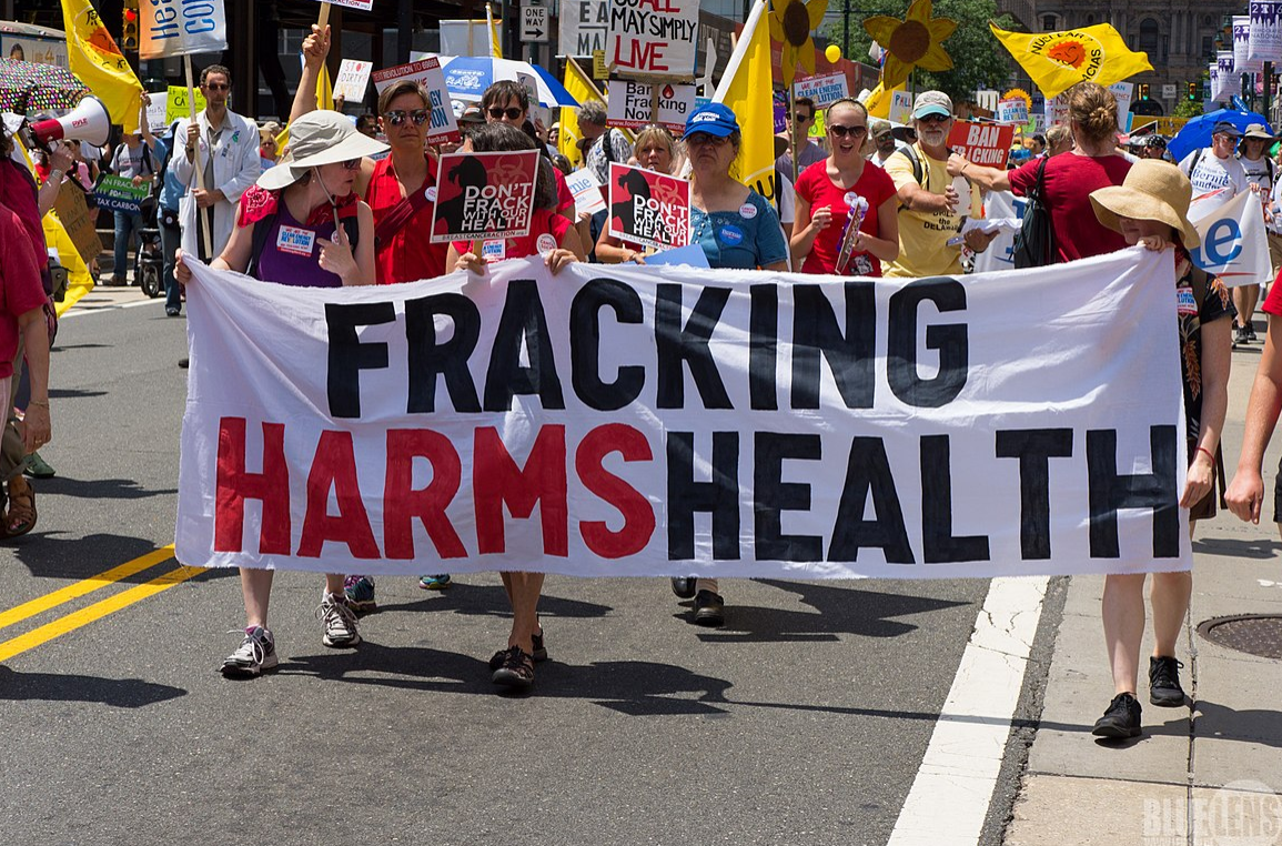 90% of studies on fracking find “association with harm or potential harm.”