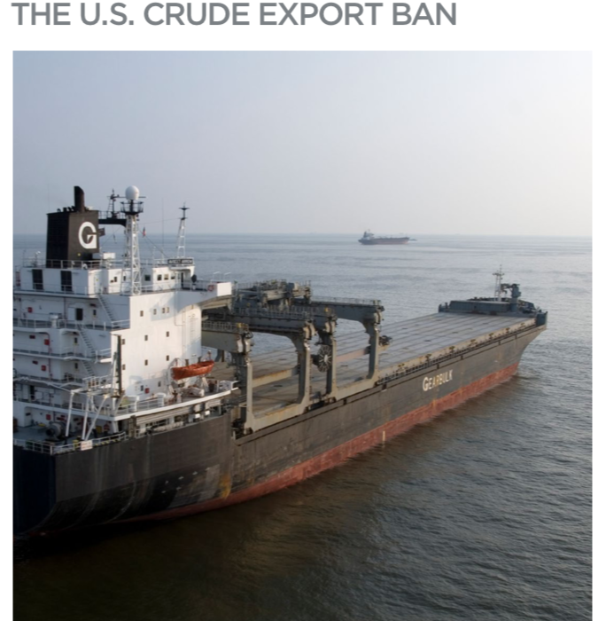 Briefing: Carbon Impacts of Reinstating the U.S. Crude Export Ban
