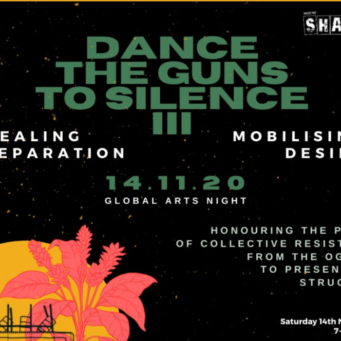 From Nigeria to Canada: A global arts celebration tomorrow to “Dance the guns to silence”