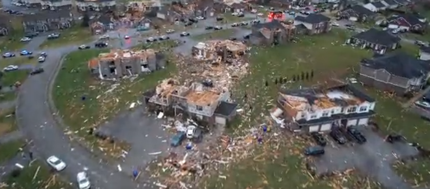 Increase in massive tornado outbreaks “can be attributed to warming of the planet”