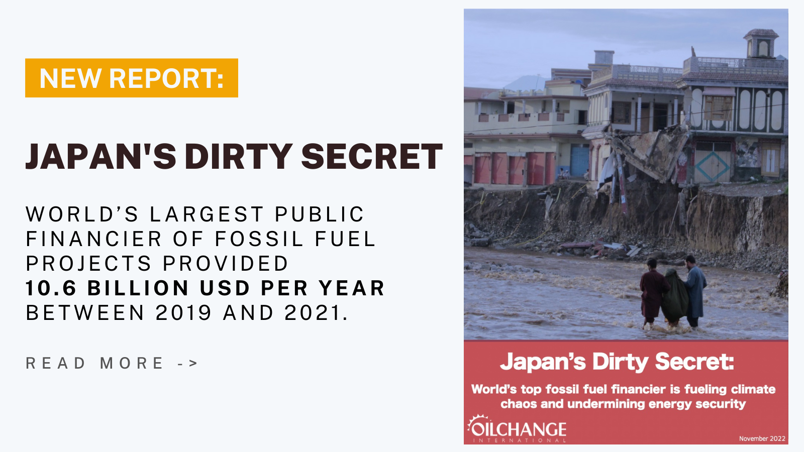 Japan’s Dirty Secret: World’s top fossil fuel financier is fueling climate chaos and undermining energy security