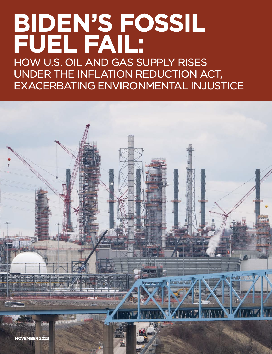 Fossil Fuel Production Rises Under the Inflation Reduction Act, Exacerbating Environmental Injustice – Oil Change International